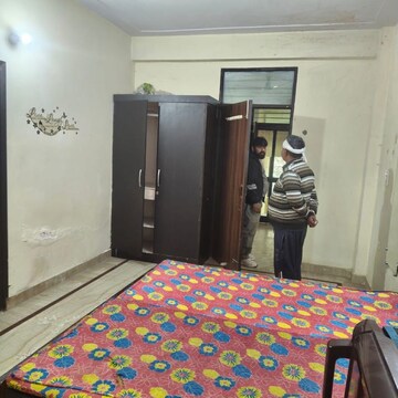 Bedroom in 1 BHK Builder Floor at RWA Residential Society, Mohyal Colony – for Rent
