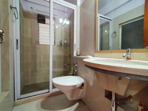 Bathroom in 2 BHK Apartment at Dosti Flamingos, Parel – for Rent