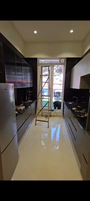 Staircase in 3 BHK Apartment at Ruparel Stardom, Malad West – for Sale