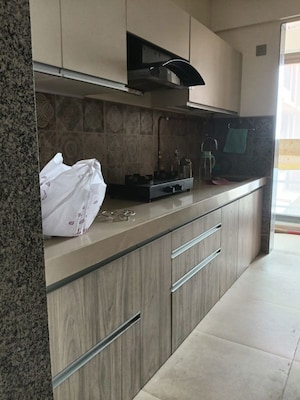 Kitchen in 1 BHK Apartment at Chandiwala Pearl Heaven, Andheri East – for Rent