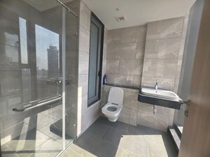 Bathroom in 4 BHK Apartment at Rustomjee Crown, Prabhadevi – for Rent