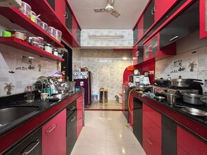 Kitchen in 1.5 BHK Apartment at Lodha Casa Rio Gold, Dombivli East – for Rent