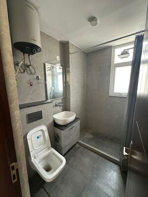 Bathroom in 3.5 BHK Apartment at Ram Shanti Apartment, Sector 52 – for Rent