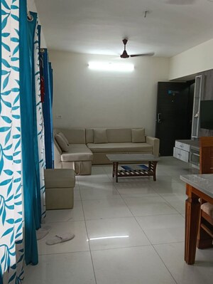Living Room in 2 BHK Apartment at Paranjape Azure, Tathawade – for Rent