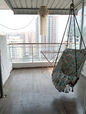 Balcony in 2 BHK Apartment at Paranjape Azure, Tathawade – for Rent