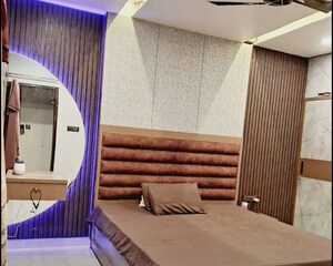 Balcony in 3 BHK Apartment at Omaxe Heights Gomti Nagar, Gomti Nagar – for Rent