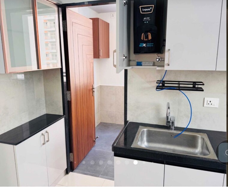 Kitchen, my-home-sayuk 3 Bedroom 1926 Sq.Ft. Apartment In Tellapur Hyderabad 9996048