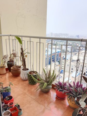 Balcony in 3 BHK Apartment at Salarpuria Sattva Cadenza, Kudlu Gate – for Sale