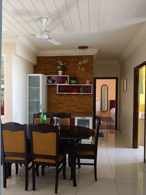 Dining area in 3 BHK Apartment at Salarpuria Sattva Cadenza, Kudlu Gate – for Sale