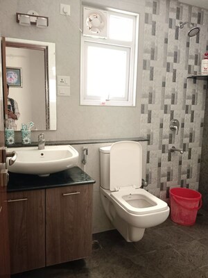 Bathroom in 3 BHK Apartment at Salarpuria Sattva Cadenza, Kudlu Gate – for Sale