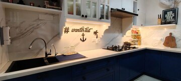 Kitchen in 3 BHK Apartment at Prestige Song Of The South, Yelenahalli – for Sale