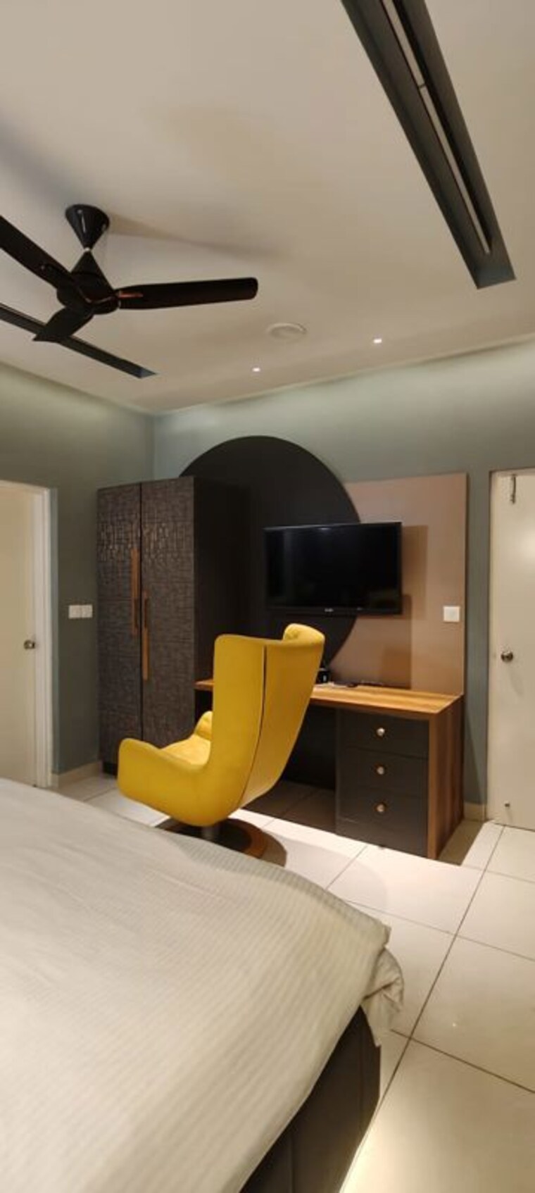 Living Room, prestige-song-of-the-south 3 Bedroom 1614 Sq.Ft. Apartment In Yelenahalli Bangalore 9996006