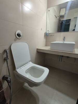 Bathroom in 2 BHK Apartment at Dosti Vihar, Samata Nagar – for Rent