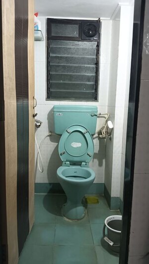 Bathroom in 1 BHK Apartment at Green View Apartment Borivali West, Borivali West – for Sale