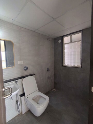 Bathroom in 2 BHK Apartment at Paranjape Trident Towers, Wakad – for Rent