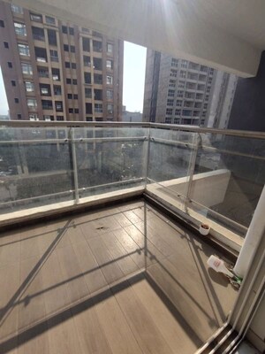 Balcony in 2 BHK Apartment at Paranjape Trident Towers, Wakad – for Rent