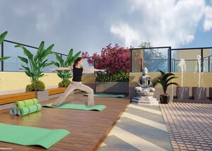 Balcony in 2 BHK Apartment at The Baya Midtown, Dadar West – for Sale