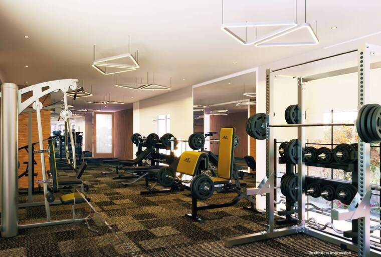 Gym, the-baya-midtown 2 Bedroom 740 Sq.Ft. Apartment In Dadar West Mumbai 9996185