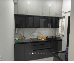 Kitchen in 3 BHK Apartment at Svadha Kollaar, Osman Nagar – for Rent