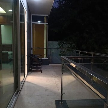 Staircase in 3.5 BHK Builder Floor at Defence Colony – for Rent