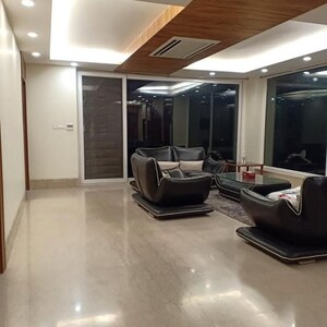 Living Room in 3.5 BHK Builder Floor at Defence Colony – for Rent