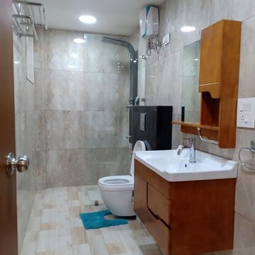 Bathroom in 3.5 BHK Builder Floor at Defence Colony – for Rent
