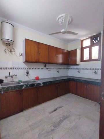 Kitchen in 3 BHK Builder Floor at Greater Kailash I – for Rent