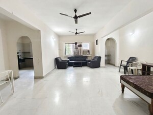 Living Room in 3 BHK Apartment at Garud Heritage, Aundh – for Rent