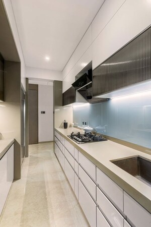 Kitchen in 3 BHK Apartment at Dosti Greenscape, Hadapsar – for Sale