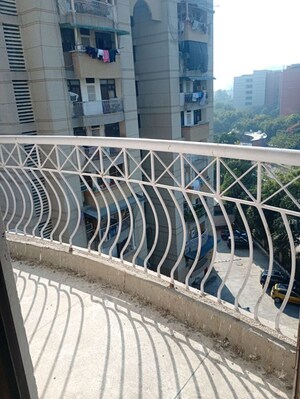 Balcony in 3 BHK Apartment at Sector 3 Dwarka – for Rent