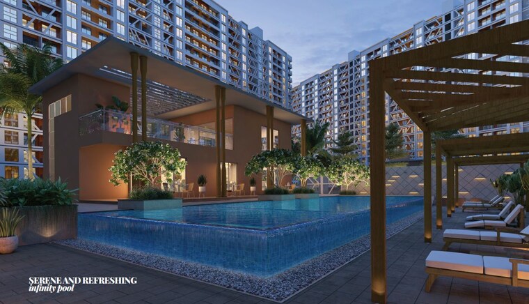 Swimming Pool, ravet 4 Bedroom 1265 Sq.Ft. Apartment In Ravet Pune 9996355