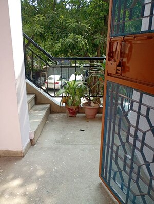 Balcony in 2 BHK Apartment at Sector 1 Dwarka – for Rent