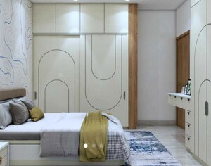 Bathroom in 3 BHK Apartment at Prestige Beverly Hills, Kokapet – for Rent