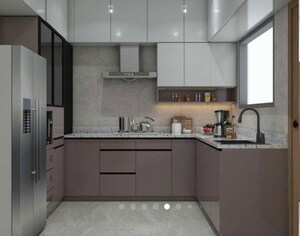 Kitchen in 3 BHK Apartment at Prestige Beverly Hills, Kokapet – for Rent