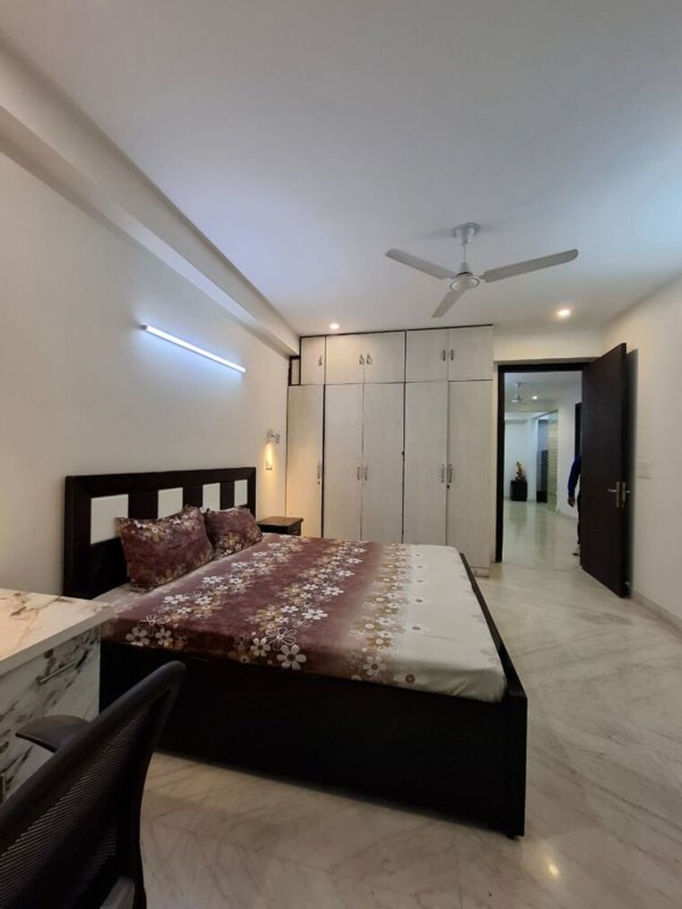 Bedroom, greater kailash 3 Bedroom 1872 Sq.Ft. Builder Floor In Greater Kailash Delhi 9996513