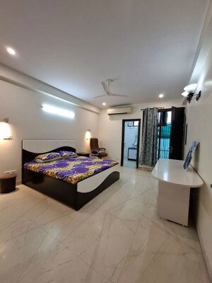 Bedroom in 3 BHK Builder Floor at Greater Kailash – for Rent