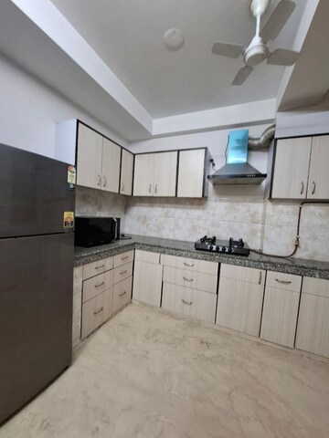 Kitchen in 3 BHK Builder Floor at Greater Kailash – for Rent