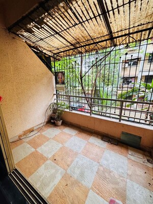 Balcony in 1 BHK Apartment at Rai Heaven, Kalyan East – for Sale