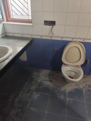 Bathroom in 3 BHK Apartment at Vasant Kunj – for Rent