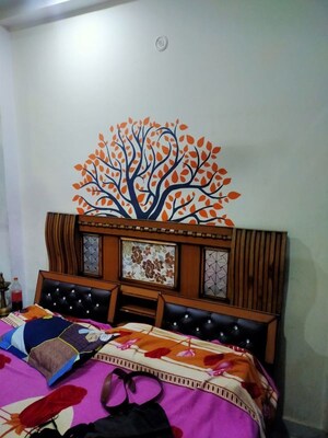 Bedroom in 2 BHK Builder Floor at Vasundhara Sector 1 – for Rent
