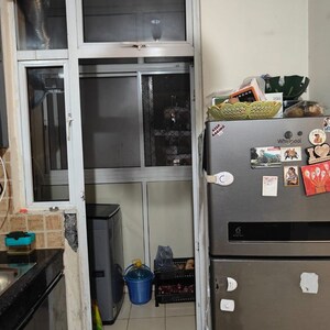 Kitchen in 3 BHK Apartment at Mahagun Mywoods, Sector 16c Greater Noida – for Rent