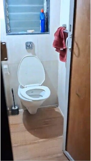 Bathroom in 2 BHK Apartment at Eden Garden Tower, Chembur – for Rent