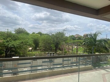 Balcony in 3 BHK Apartment at Lanco Infrastructure Lanco Hills Apartments, Manikonda – for Rent