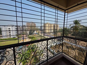 Balcony in 2 BHK Apartment at Shrehit Emerald Woods, Kurgaon – for Sale