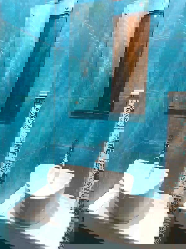 Bathroom in 1 BHK Builder Floor at Kavesar – for Sale