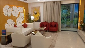 Living Room in 3 BHK Apartment at Hero Homes Palatial, Sector 104 – for Sale