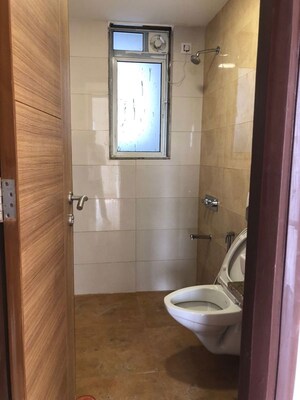 Bathroom in 2.5 BHK Apartment at Lotus Sky Garden, Malad West – for Rent