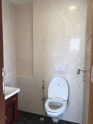 Bathroom in 2.5 BHK Apartment at Lotus Sky Garden, Malad West – for Rent