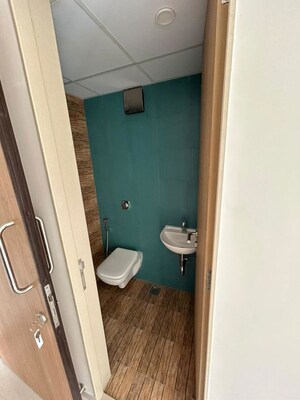 Bathroom in 1 BHK Apartment at Lodha Crown Kolshet, Kolshet Road – for Rent