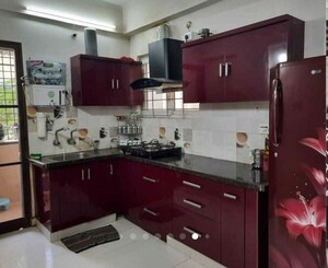 Kitchen in 3 BHK Apartment at Luxor Apartment, Madhapur – for Rent